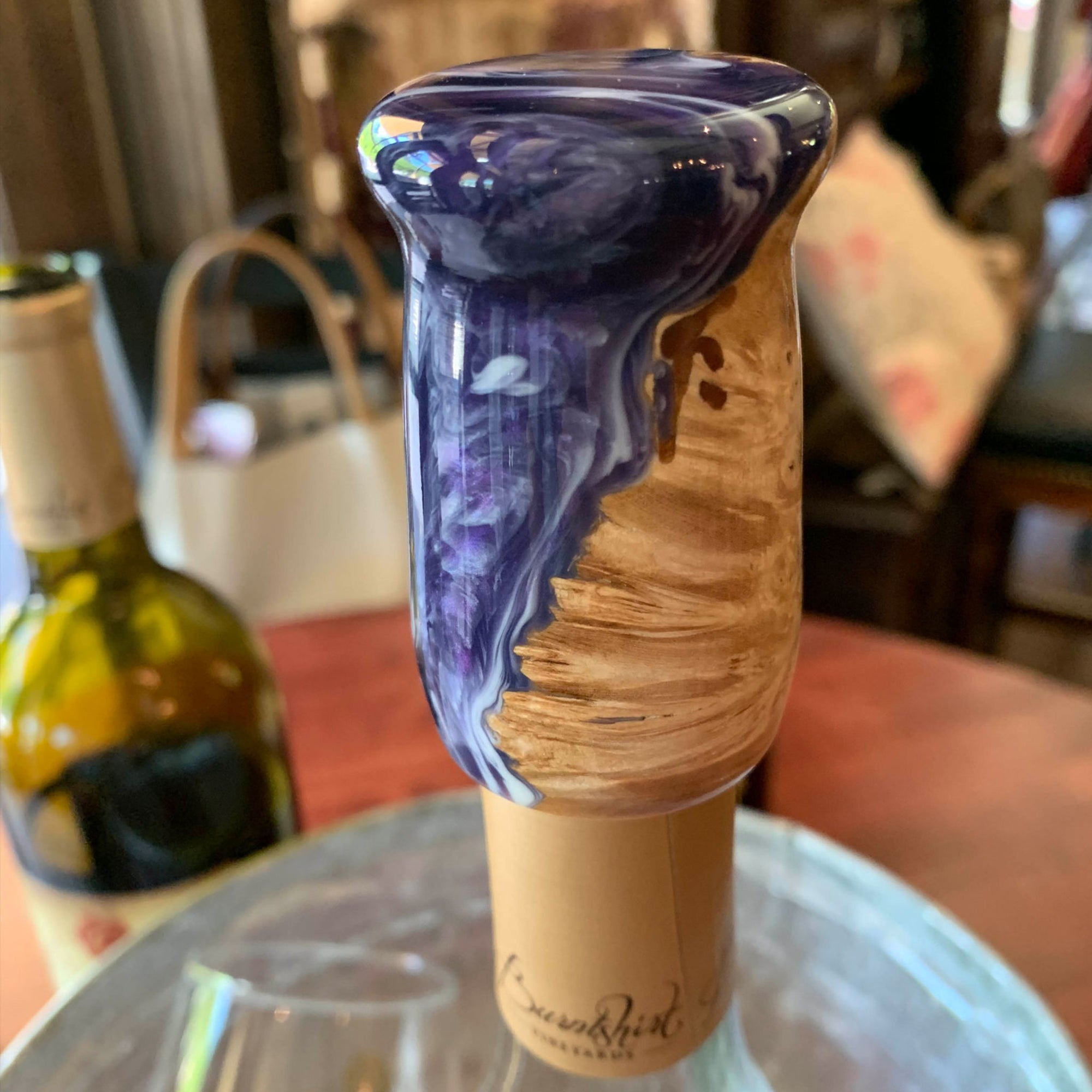 Making a Recessed Wine Bottle Stopper