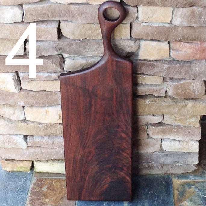 Beautiful figured walnut charcuterie cutting board Michael's Woodcrafts