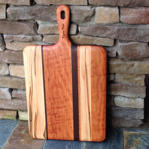 Beautiful French Larder charcuterie cuttin gkitchen board handcrafted by Michael's Woodcrafts