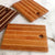 Three kitchen boards cherry with maple and walnut with maple